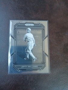 LEFTY WILLIAMS #227 Chicago 2023 Panini Prizm Black & White