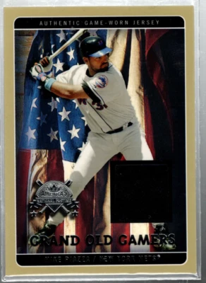 A8959- 2005 National Pastime Grand Old Gamers Jersey #MP Mike Piazza jersey - Image 1 of 2