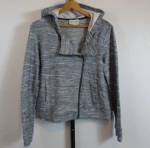 Maglione asimmetrico con cappuccio sabato domenica taglia M blu erica zip Anthropologie - Foto 1 di 6