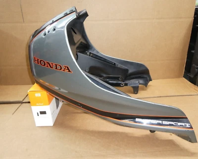 Honda CBX Front Fairing Silver Black 1981 1047cc Vintage Survivor With Brace Y5 - Image 1 of 4