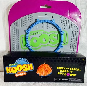 Hasbro Original KOOSH Hoops Doesn't Roll Away Like Most Balls! NET, Koosh & Hoop - Picture 1 of 8