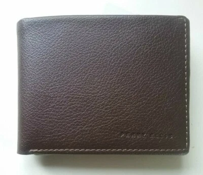 $47.50 Perry Ellis Portfolio Men's Pebble Bifold N Pocket Multi Tool Wallet  - Image 1 of 4