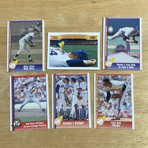 Nolan Ryan 6 Baseball Card Lot Angels Rangers Upper Deck Comics Pacific - Picture 1 of 1