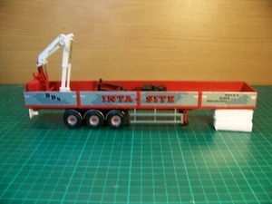 Corgi 1/50 Inta Site Brick Trailer with crane. Trailer in very Good condition. - Picture 1 of 8
