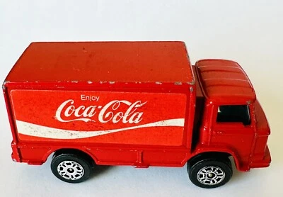Coca-Cola Delivery Van Corgi 36 Mettoy Vintage 1978 Diecast Red Truck Gt Britain - Image 1 of 4
