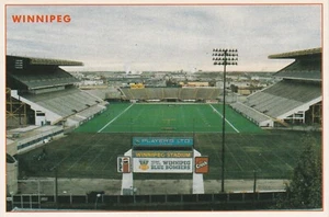 Postal de edición limitada CFL Winnipeg Blue Bombers Old Winnipeg Stadium - Imagen 1 de 2