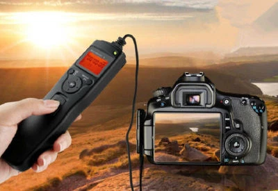 LCD Display Shutter Release Timer Remote For Canon 550D 600D 1100D 700D 650D 70D - Image 1 of 4