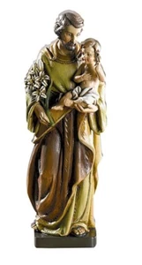 Statua San Giuseppe con Bambino 8", nuova #AB-169 - Foto 1 di 5