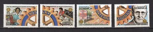 Commonwealth Dominica 1980 Rotary International 4 timbres neufs /TE3677 - Picture 1 of 1