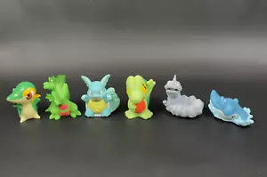 Pokemon mini Figure Bandai PVC Toy Finger Puppets Lot of 6 Japan 90s- 2000s A15 - Picture 1 of 24