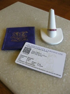 GEMPORIA / Anillo Cruzeiro Rubelita Oro 10K / Limitado 121 Piezas / TGGC / NUEVO CON ETIQUETAS / Talla 10 - Imagen 1 de 10