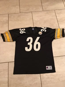 Vintage Pittsburgh Steelers Jerome Bettis Champion Jersey Men's 48 NFL 90's  - Picture 1 of 11