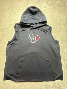 Nike Houston Texans Sweatshirt Vest Size 3XL - Picture 1 of 4
