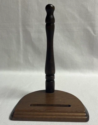 Soporte para platos madera de pino vintage Foto 1 de 4