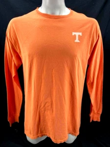 NEW Tennessee Volunteers Comfort Wash LS Orange Crew Neck Shirt Men's L - Picture 1 of 8