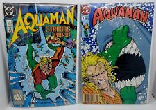 Vintage LOT of 2 Aquaman Striking Back! #2 & #3 (DC Comics, 1989) 1st Print! 🔥