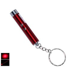 Laser Pen Pointer Led Light and Led (2 In 1) Red