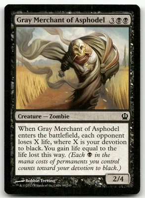 Gray Merchant of Asphodel #89 (LP) Theros THS Magic MTG - Image 1 of 2