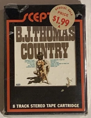 BJ Thomas-Country- 8-Track Tape Factory Sealed New Foto 1 de 4