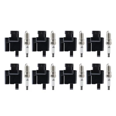 Set Of 8 Square Ignition Coil For CHEVY GMC CADILLAC 5.3L 6.0L 8.1L 4.8L UF271 - Image 1 of 4