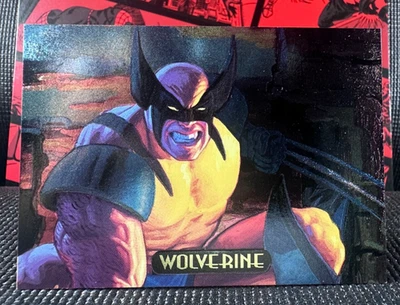 Marvel Masterpieces 1994 - Power Blast - Wolverine #9 - ¡Limpio! Pack Fresh Casi Nuevo/Muy Nuevo Foto 1 de 2