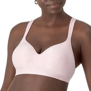 BALI Wireless Bra Comfort Revolution Full-Coverage Wirefree PINK 34B - Picture 1 of 7