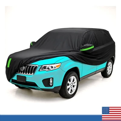 Cubierta de coche exterior para Audi Q5 485x190x185cm 210T sol lluvia nieve UV/EE. UU. Foto 1 de 4