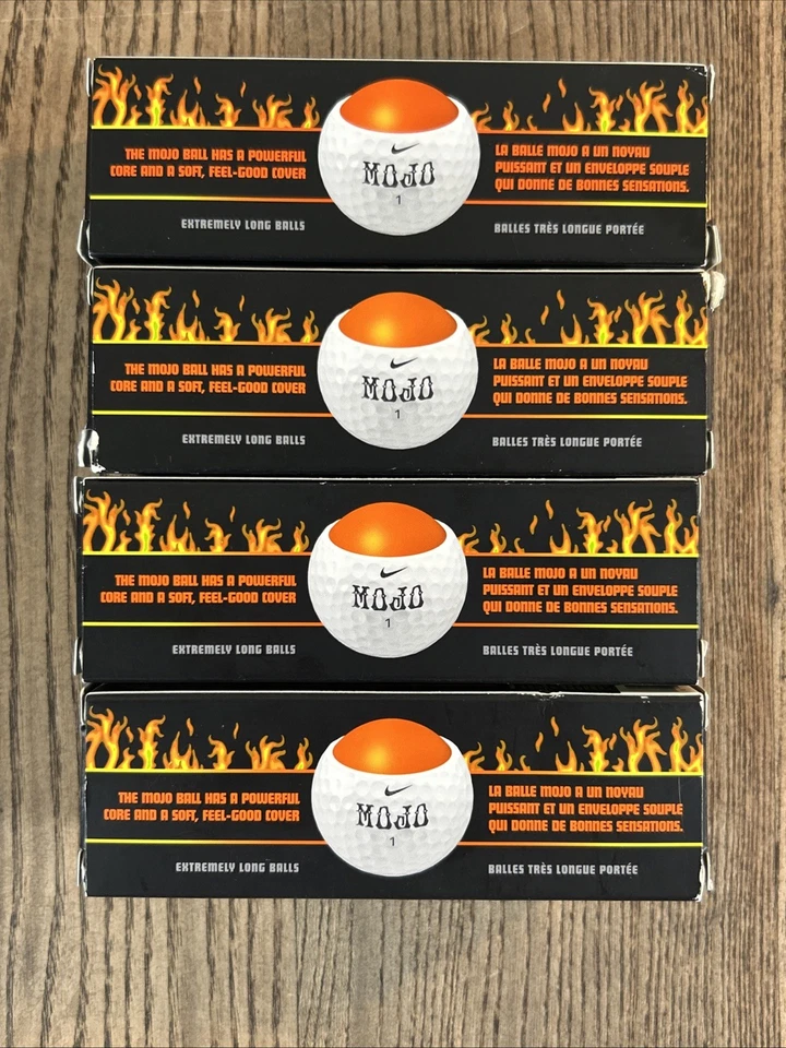 Nike Mojo White Extremely Long Performance 18 Golf Balls