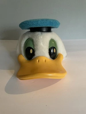SOMBRERO DE PATO DONALD LIMITADO VINTAGE AÑOS 80 Disneyland SnapBack Peluche Walt Disney EE. UU. Foto 1 de 4