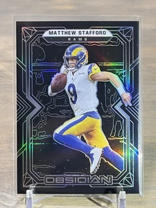 Panini Obsidian Matthew Stafford Holo 2022 #48 Los Angeles Rams - Imagen 1 de 2