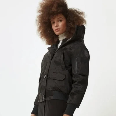 Chaqueta de esquí y nieve Canada Goose Chilliwack Bomber negra - Reflective Arctic Tech Foto 1 de 4