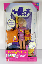 NEW 1997 Barbie Mattel Flashlight Fun Stacie & Pooh 19669