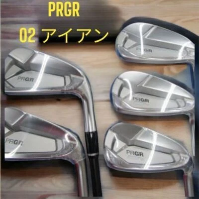 MINT Golf Iron Set PRGR 02 2023 Diamana M-43 5pcs 6-P JAPAN - Image 1 of 4