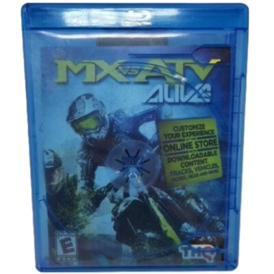 MX vs ATV Alive PS3 Sony PlayStation 3 2011 Manual - Image 1 of 3