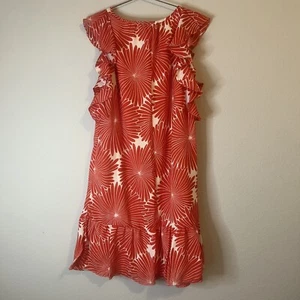 Vestido para mujer Jcrew rojo y marfil floral talla XS - Imagen 1 de 8