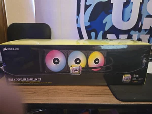CORSAIR iCUE H170i ELITE CAPELLIX XT Liquid CPU Kühler - AF140 RGB ELITE Lüfter - Bild 1 von 2