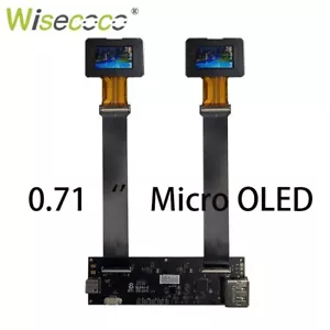 0,71'' Micro OLED 1920x1080 Dual Gunsight Display AR VR Panel Controller Board - Bild 1 von 7