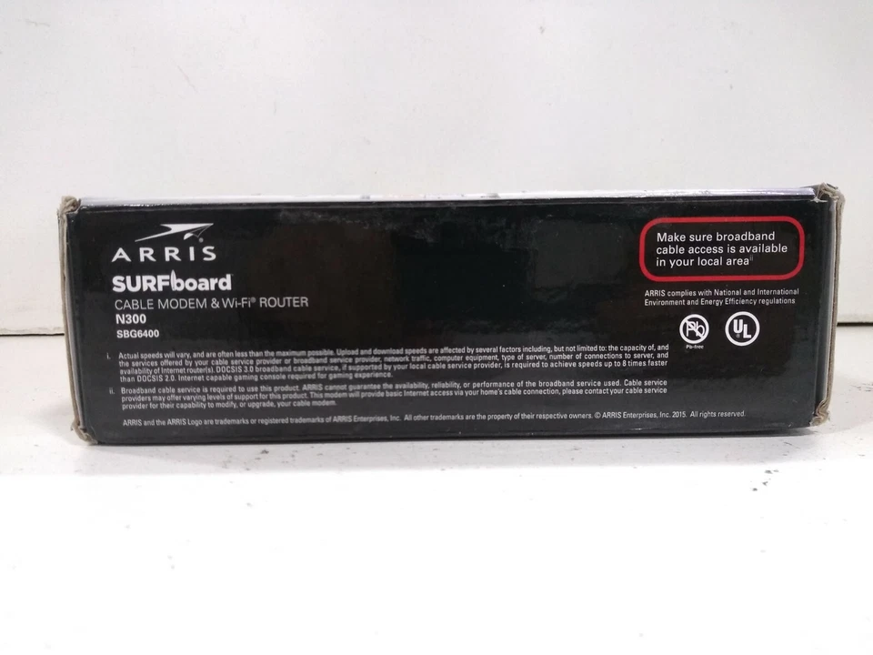 ARRIS SBG6400 Wi-Fi Router - White - Image 1 of 1