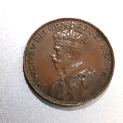 Coin Newfoundland One Cent 1920 WOW - Image 1 of 2