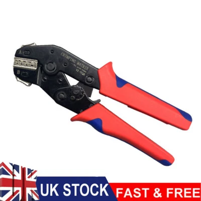 QNGENET SN-58B Ratchet Crimping Plier Crimper Tool AWG23-16 0.25-1.5mm² for Terminal Kit