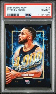 PSA10 2024-25 Topps Now - Stephen Curry #13 4000 - Picture 1 of 2