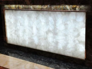 Smoky Quartz Coffee Table Top , Quartz Table Top , Quartz Patio Side Table Top - Picture 1 of 5