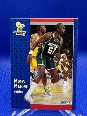 1992 Fleer Moses Malone 315 - Image 1 of 2