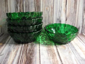 ANCHOR HOCKING GREEN BUBBLE KLEINE OBST-/DESSERTSCHALEN - 5 - Bild 1 von 1
