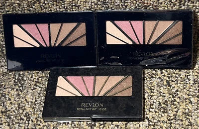 3 Revlon Eye Shadow Quad Neutral Nudes Prairies The Shadow Card - Image 1 of 3