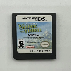 Nintendo DS Shrek The Third Authentic Tested & Working Official NDS 2007 - Picture 1 of 2
