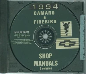 1994 CAMARO/FIREBIRD  SHOP MANUALS ON CD - Bild 1 von 1