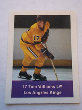 1974/75 Loblaws Hockey Sticker NHL Los Angeles Kings TOM WILLIAMS