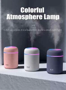 USB RGB Aromatherapy Humidifier: Add Moisture and Scent to Your Space - Picture 1 of 4