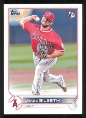 2022 Topps Update #US192 Chase Silseth RC - Image 1 of 2